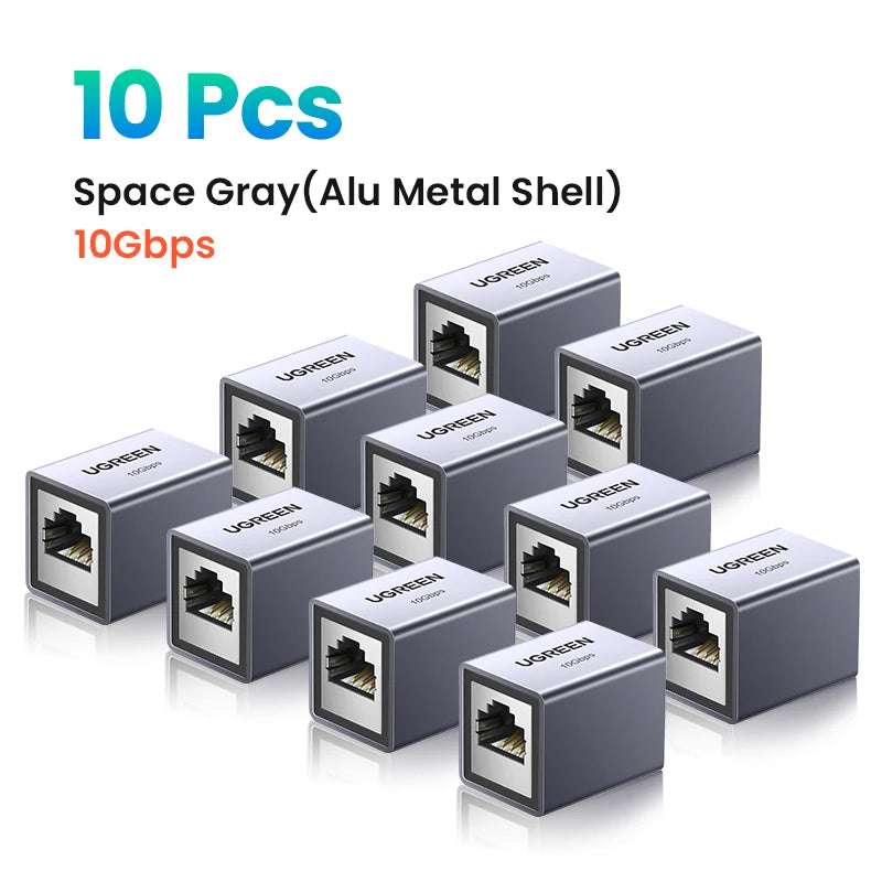 Cople RJ45 UGREEN hembra-hembra 10 Gbps