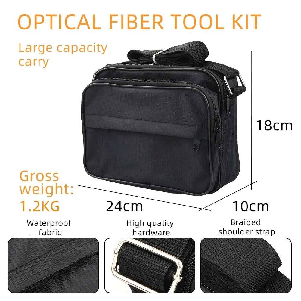 Kit FTTH de 19 piezas con power meter y VFL