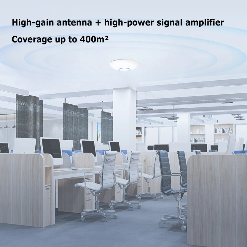 Access point WiFi 6 de techo AX1500 gigabit