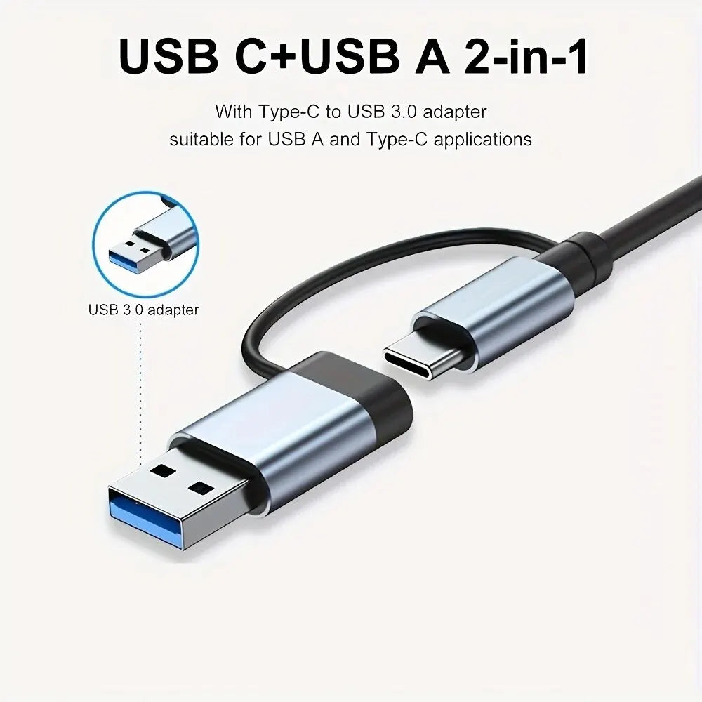 Hub USB 3.0 de 7 puertos (USB-A / USB-C)
