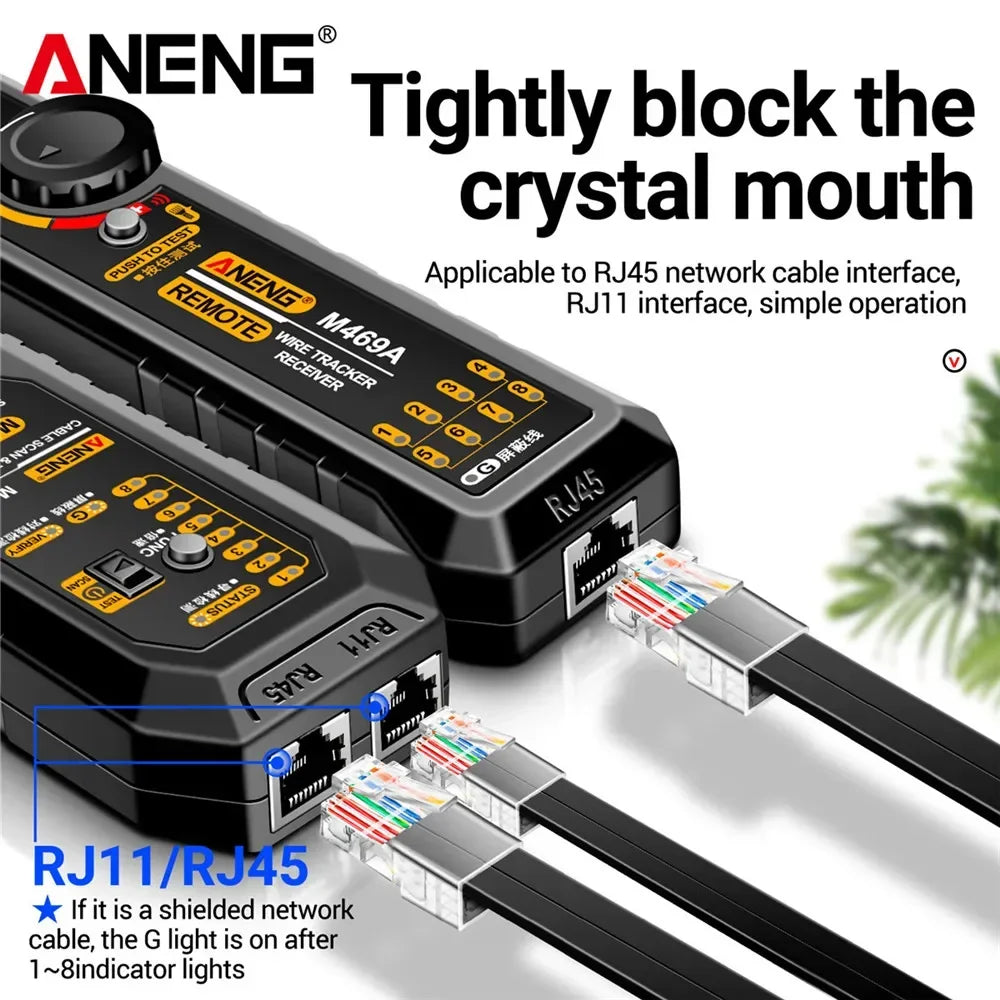 Tester y rastreador de cables ANENG M469A