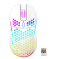 Mouse gamer RGB 7200 DPI (con cable o inalámbrico)
