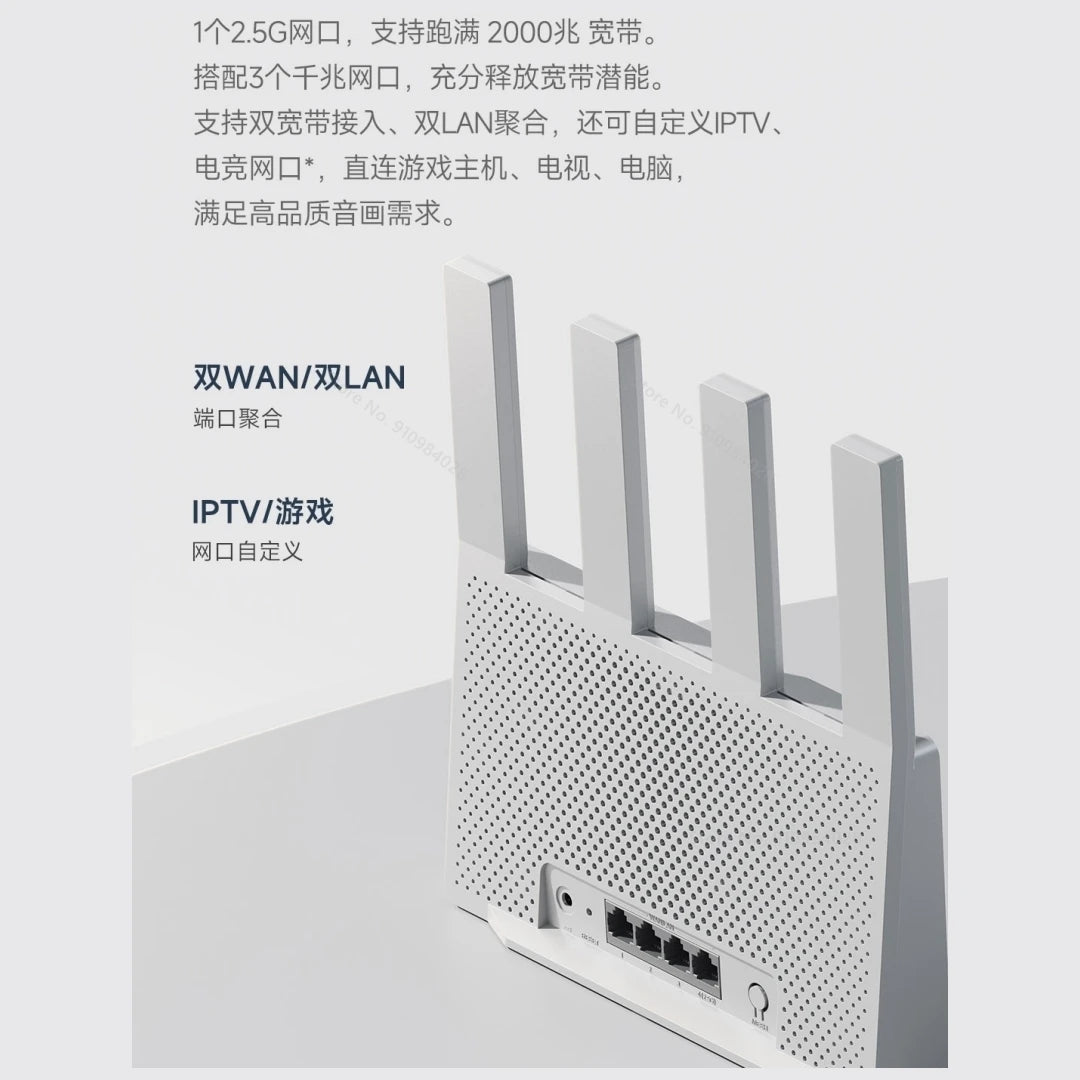 Router Xiaomi BE3600 WiFi 7 (mesh, gaming)
