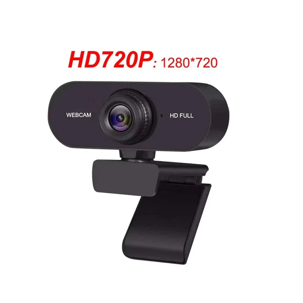 Webcam 2K / 1080p con micrófono y tapa de privacidad