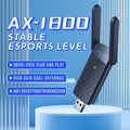 Adaptador WiFi 6 USB 3.0 AX1800 con antena